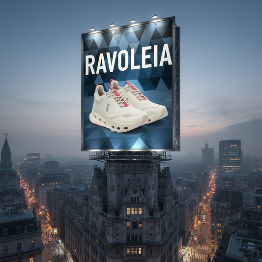 On Cloudmonster (Off-White & Subtle Pink Accents)