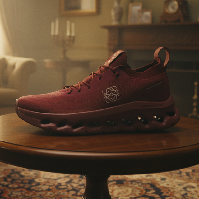 On Cloudmonster (Red Shade)