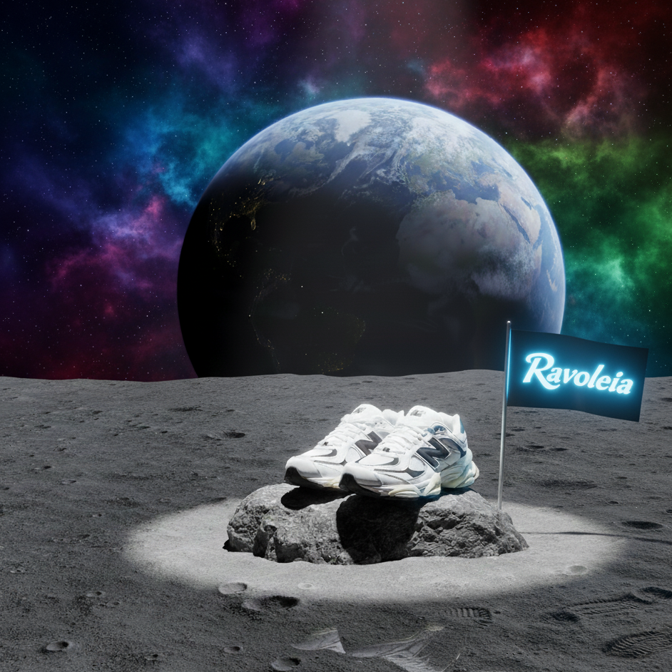 New Balance 9060 (Triple Black & White)