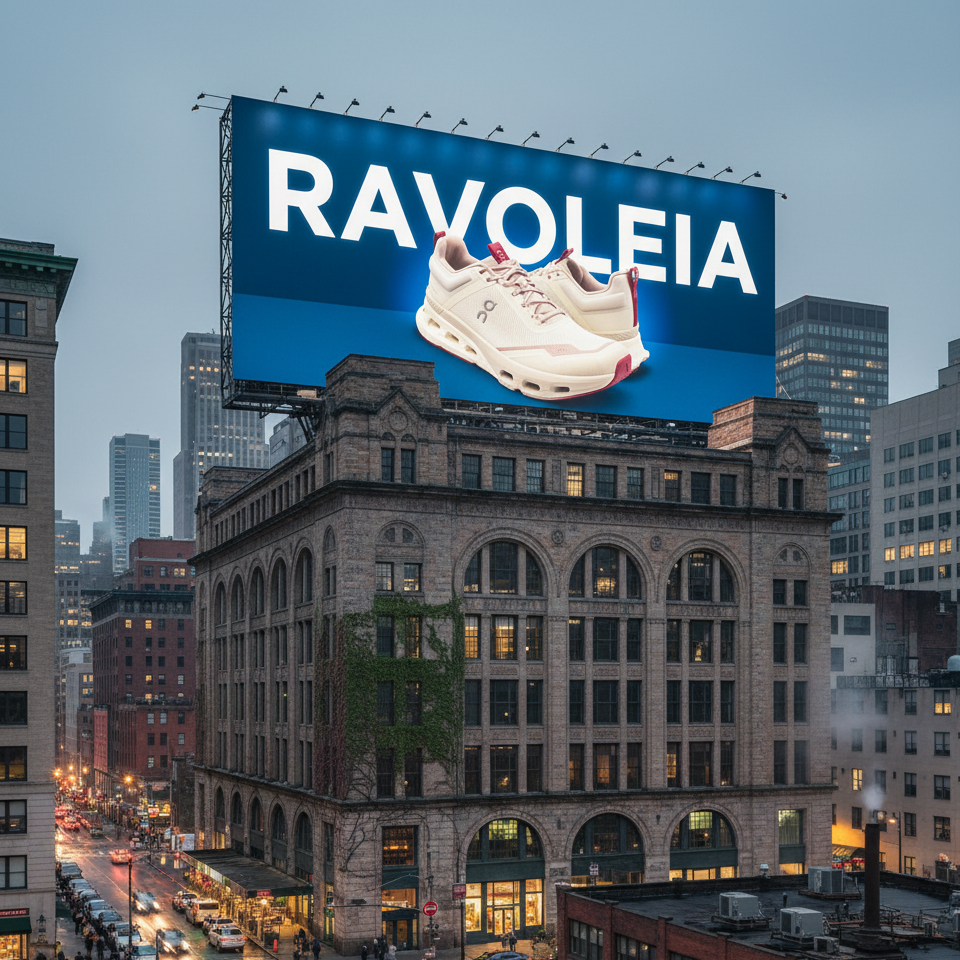 On Cloudmonster (Off-White & Subtle Pink Accents)