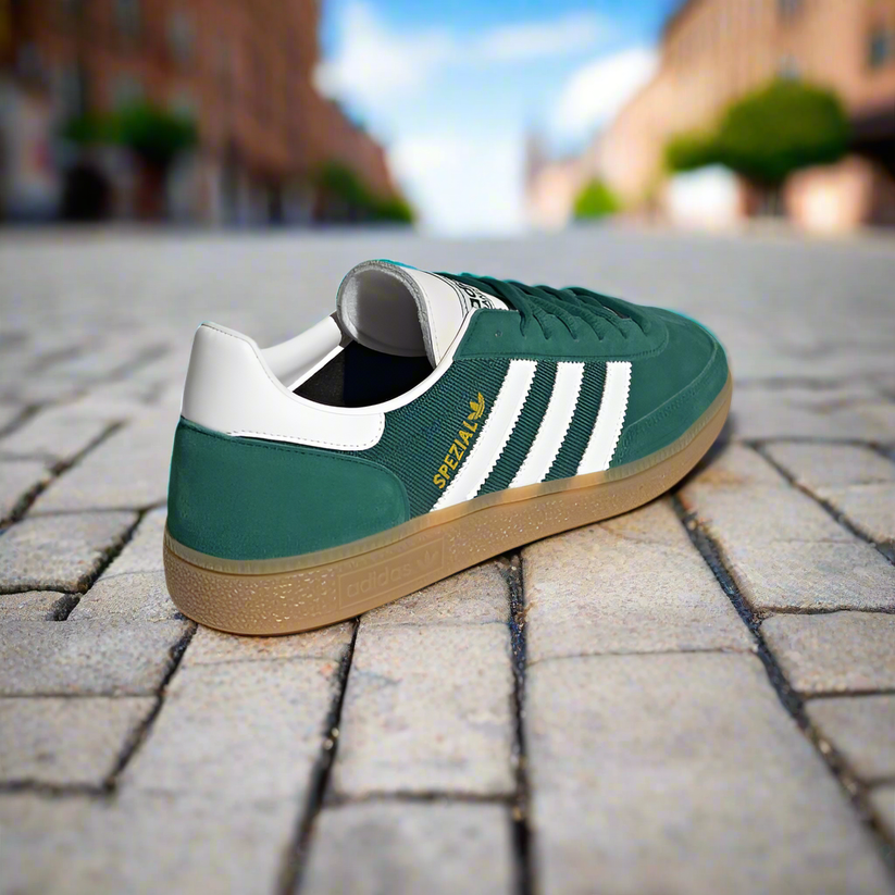 Adidas Spezial Shoes (Grey & Green)