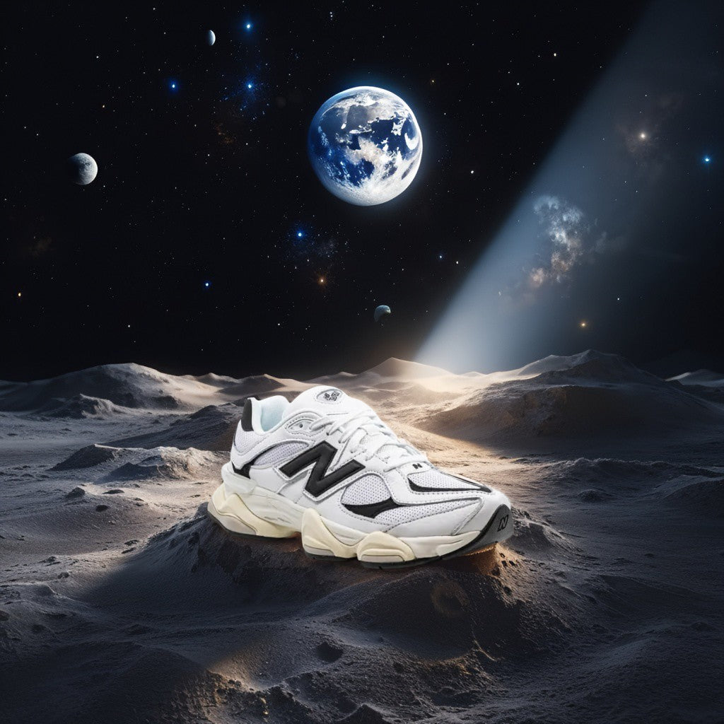 New Balance 9060 (Triple Black & White)