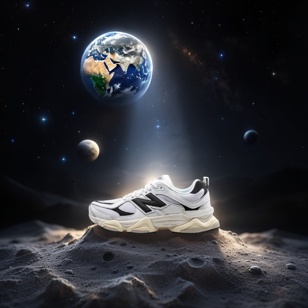 New Balance 9060 (Triple Black & White)