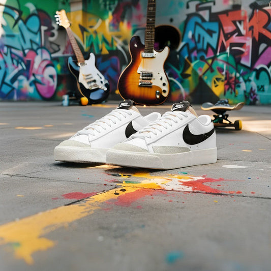 Nike Blazer Low (White/Black)