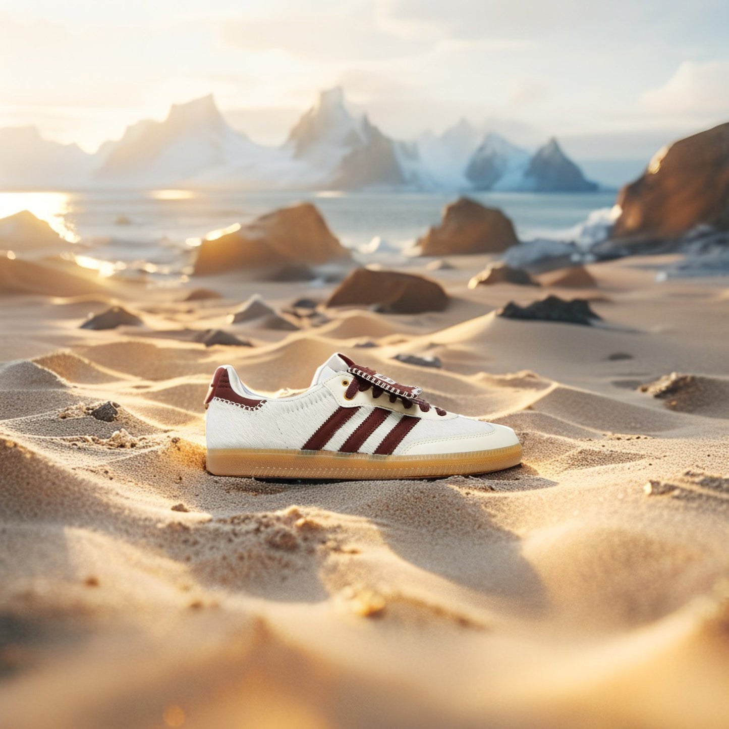 Adidas Samba Wales Bonner (Black & Cream White)